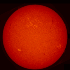 Image of Sun's chromosphere