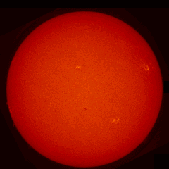 Image of Sun's chromosphere