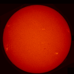 Image of Sun's chromosphere