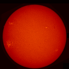 Image of Sun's chromosphere