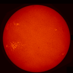 Image of Sun's chromosphere