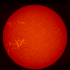 Image of Sun's chromosphere