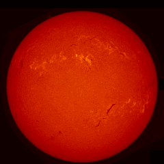 Image of Sun's chromosphere