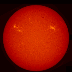 Image of Sun's chromosphere