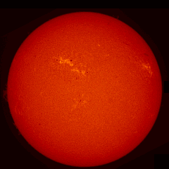 Image of Sun's chromosphere