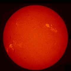 Image of Sun's chromosphere