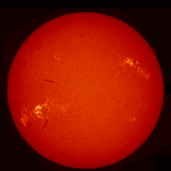 Image of Sun's chromosphere