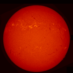 Image of Sun's chromosphere