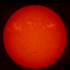 Image of Sun's chromosphere