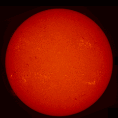 Image of Sun's chromosphere