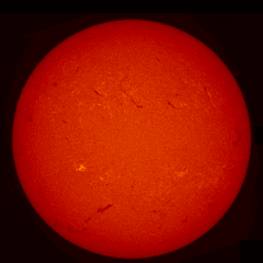 Image of Sun's chromosphere