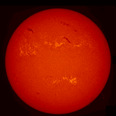 Image of Sun's chromosphere