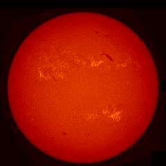 Image of Sun's chromosphere