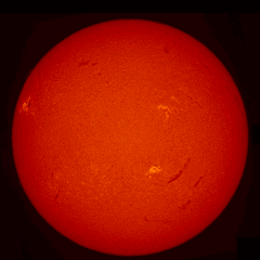 Image of Sun's chromosphere