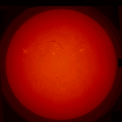 Image of Sun's chromosphere