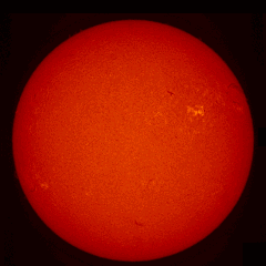 Image of Sun's chromosphere