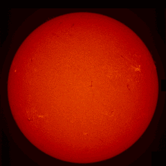 Image of Sun's chromosphere