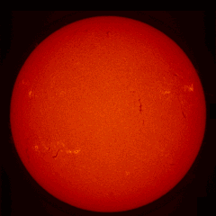 Image of Sun's chromosphere