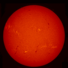 Image of Sun's chromosphere