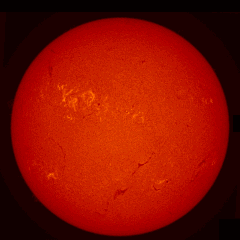 Image of Sun's chromosphere