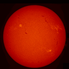 Image of Sun's chromosphere