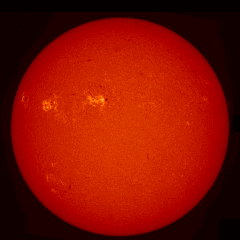 Image of Sun's chromosphere