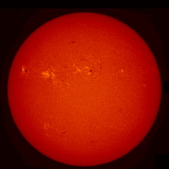 Image of Sun's chromosphere