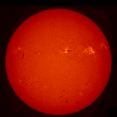 Image of Sun's chromosphere