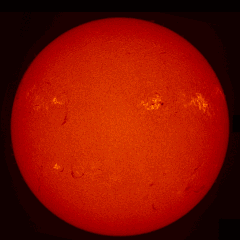 Image of Sun's chromosphere