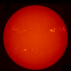 Image of Sun's chromosphere