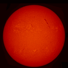 Image of Sun's chromosphere