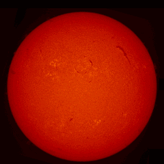 Image of Sun's chromosphere