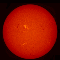 Image of Sun's chromosphere