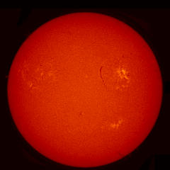 Image of Sun's chromosphere