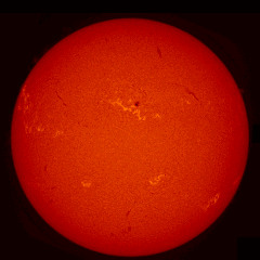 Image of Sun's chromosphere