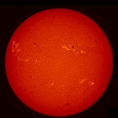 Image of Sun's chromosphere