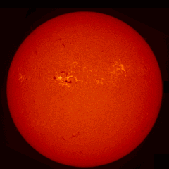 Image of Sun's chromosphere