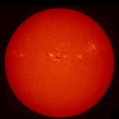 Image of Sun's chromosphere