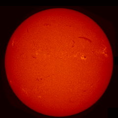 Image of Sun's chromosphere