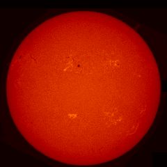 Image of Sun's chromosphere