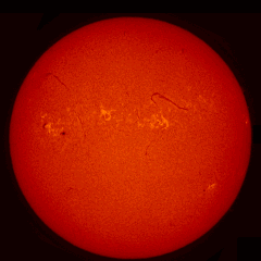 Image of Sun's chromosphere