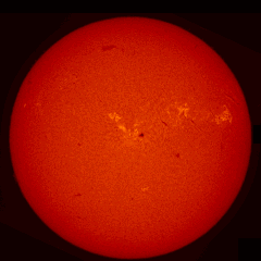 Image of Sun's chromosphere