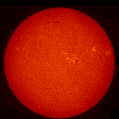 Image of Sun's chromosphere