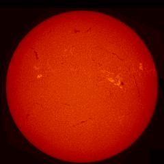 Image of Sun's chromosphere