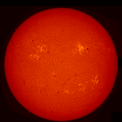 Image of Sun's chromosphere