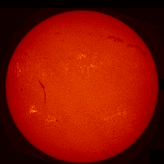 Image of Sun's chromosphere