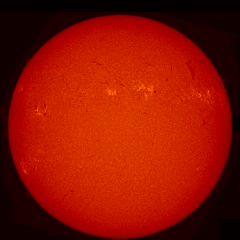 Image of Sun's chromosphere