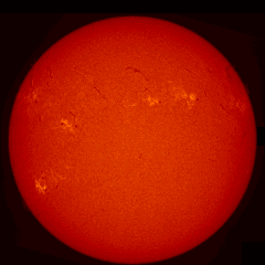 Image of Sun's chromosphere