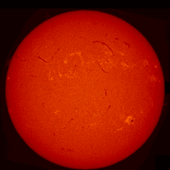 Image of Sun's chromosphere