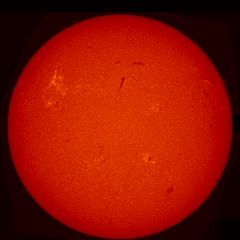 Image of Sun's chromosphere